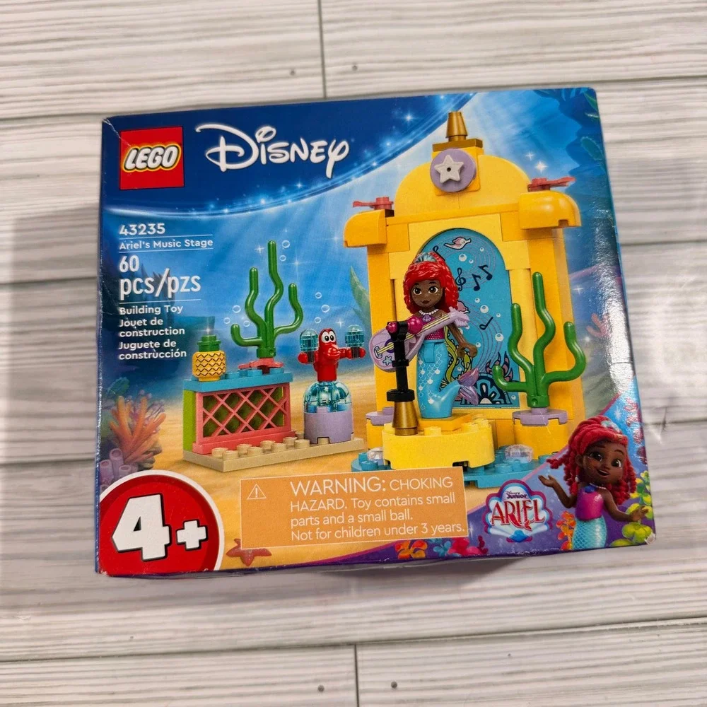 LEGO Disney Ariel's Music Stage 43235 Building Toy Set 60 Pieces New - Picture 1 of 6
